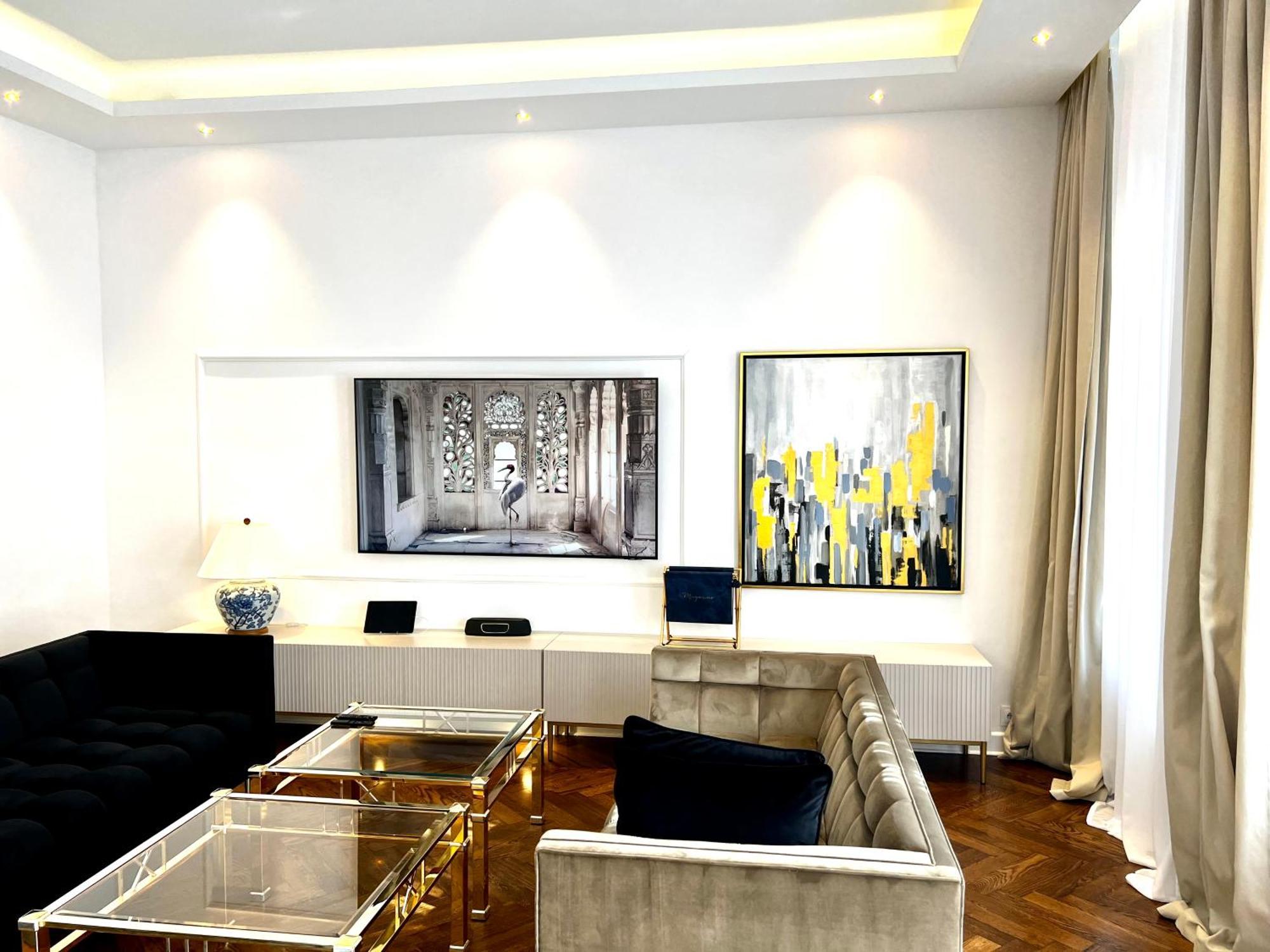 Luxury Apartments MONDRIAN Market Square III Varsovie Chambre photo